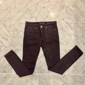 Spanx the Slim-X Skinny Leather jeans, Size 26